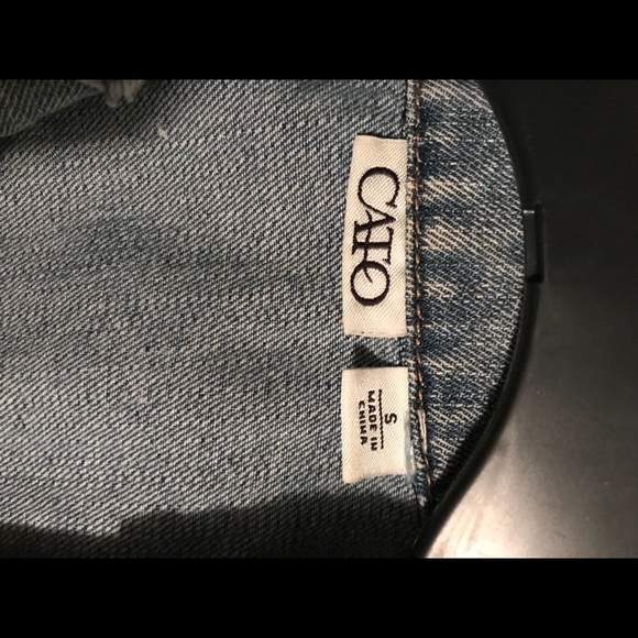 Cato Denim Vest - Picture 2 of 2